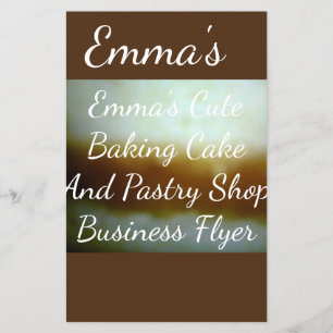 Flyer Insecto do negócio da loja do bolo e de pastelari
