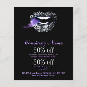 Flyer Insecto do promocional do maquilhador