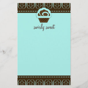 Flyer insecto doce de turquesa 311-Swirly