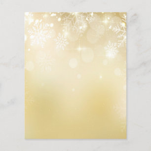 Flyer Insecto personalizado Natal dos feriados de Vinter