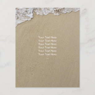 Flyer Insectos da praia & da água do mar