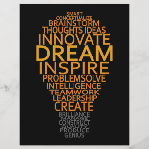 Flyer Insectos inspirados do costume da ampola