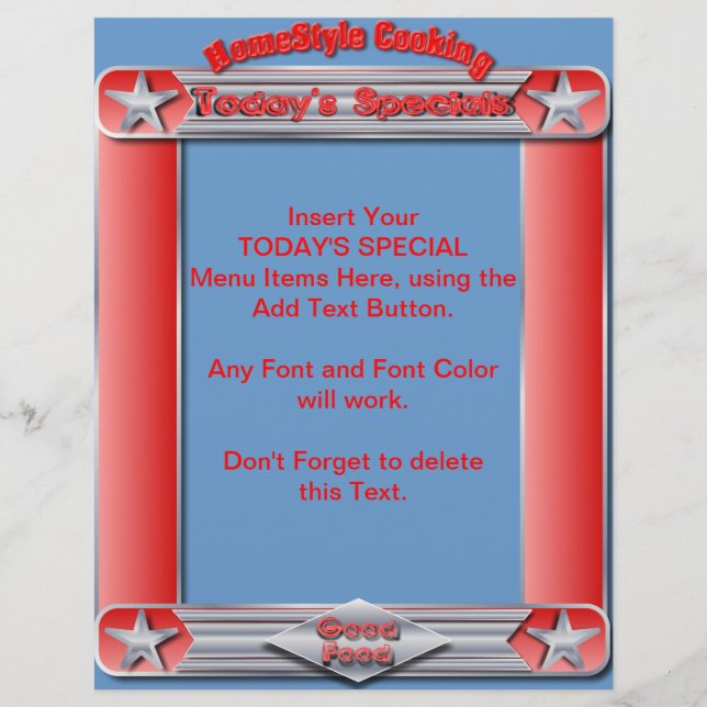 Flyer Inserção ESPECIAL DO Cozinhar De Estilo Doméstico  (Frente)