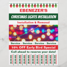 Instalação Das Luzes De Natal Com Tiras De Rasgos