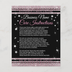 Flyer Instruções de Cuidados Evite 5 SS