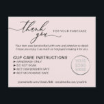 Flyer Instruções para o tratamento da taça rosa simples<br><div class="desc">Instruções para o tratamento da taça rosa simples</div>