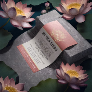 Flyer Instrutor de Meditação do YOGA Studio Open House