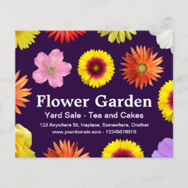 Flyer Jardim da Flor - Roxo Profundo 25003a