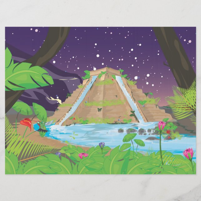 Flyer Jardins de Pé da Babilônia (Frente)