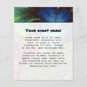 Flyer Joanie 50 Arte Fractal