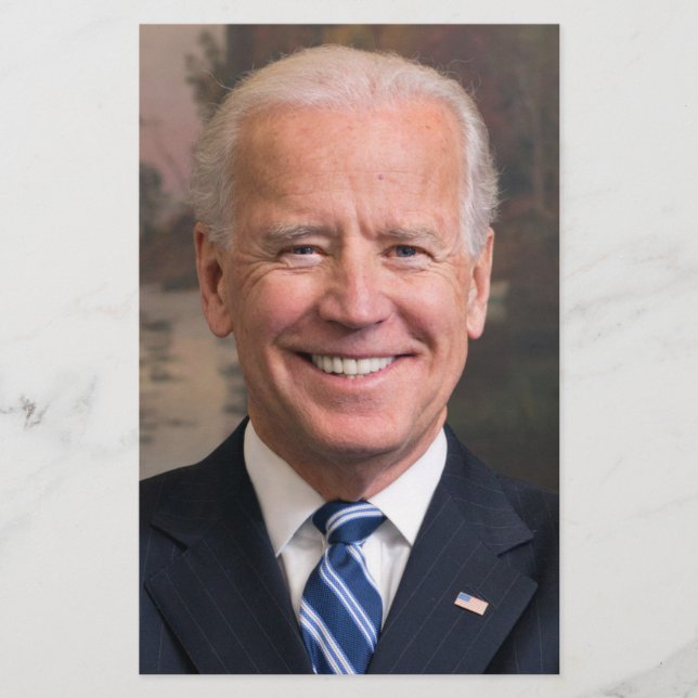 Flyer Joe Biden Retrait Foto (Frente)