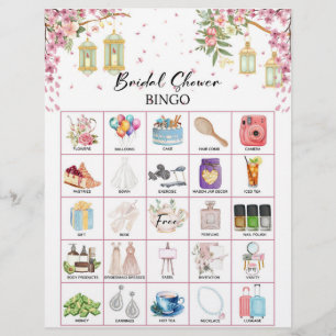 Flyer Jogo de Bingo do chá de panela