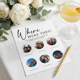 Flyer JOGO DE FESTA DE CASAMENTO Onde Eles Estavam