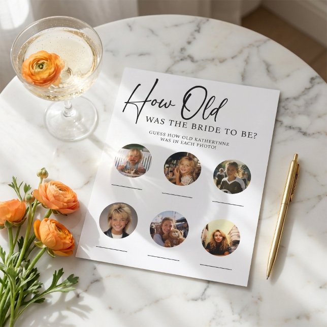 Flyer Jogo de Festa de Chá de panela de PAPEL - Quantos  (Criador carregado)