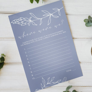 Flyer Jogo de Flores de Vinca Onde Estávamos