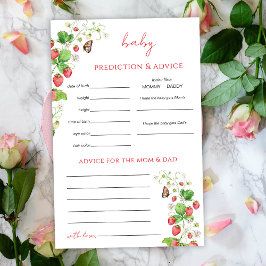 Flyer Jogo de Predicações de Morango