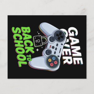 Flyer Jogo De Volta Para A Escola Engraçado Primeiro Dia