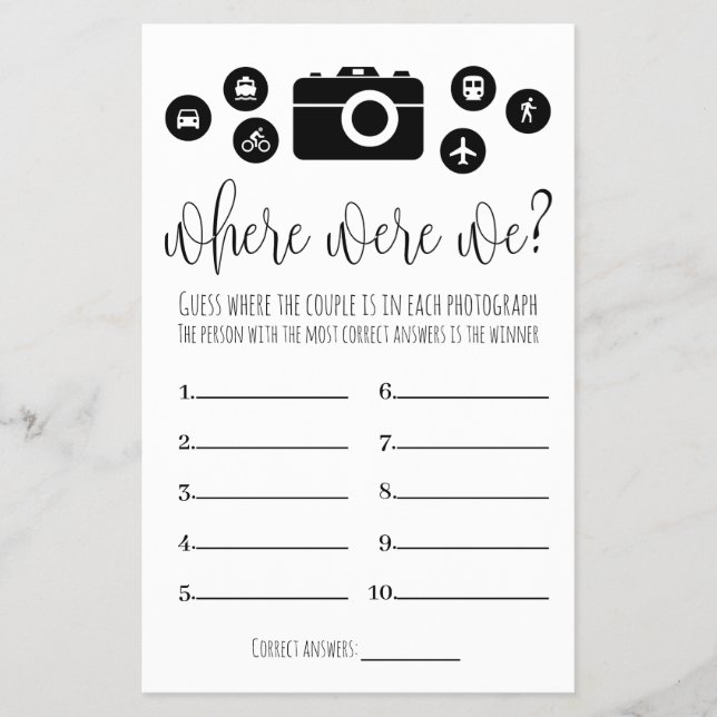 Flyer Jogo do chá de panela onde estávamos (Frente)