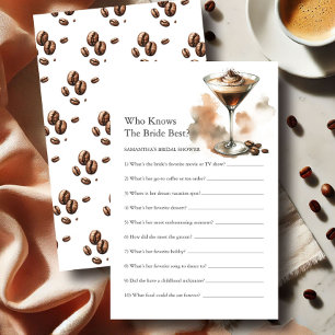 Flyer Jogos De chá de panela Você Conhece O Café De Noiv