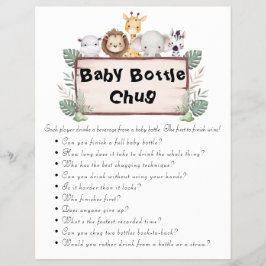 Flyer Jungle Safari Chá de fraldas Games