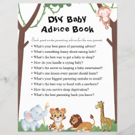 Flyer Jungle Safari Chá de fraldas Games