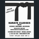 Flyer Karate Belt, publicidade de classe Karate<br><div class="desc">Karate Belt,  Folhetos De Publicidade De Classe Karate Pela Loja De Cartão de visita.</div>