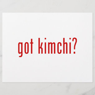 Flyer kimchi obtido?