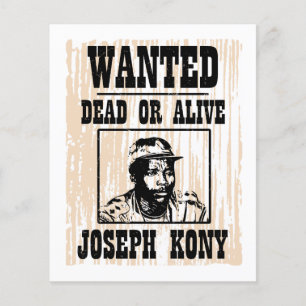 Flyer Kony Joseph 2012 Kony quis o poster