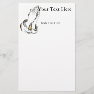 Flyer KRW Modelo de pano médio de mão de oração