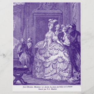 Flyer Lady in Waiting to Marie Antoinette