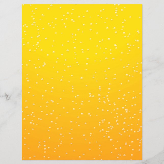 Flyer Lager Beer com pequenas bolhas de arte em segundo  (Frente)