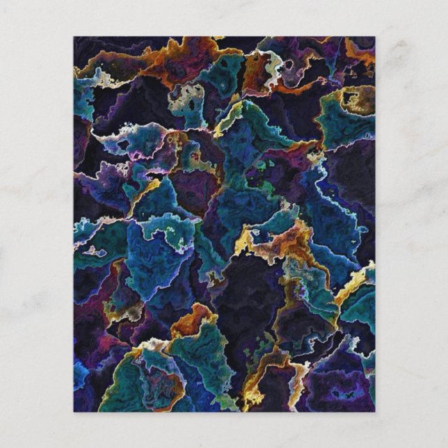 Flyer Lamas De Óleo (Frente)