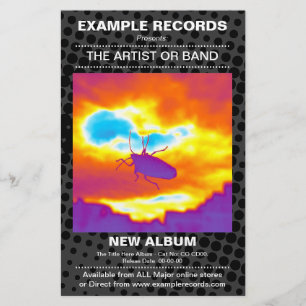 Flyer Lançamento novo do álbum - ponto do GH Textured