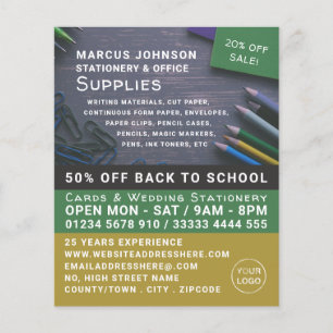 Flyer Lápis, Papelaria e Material de Escritório, Carta