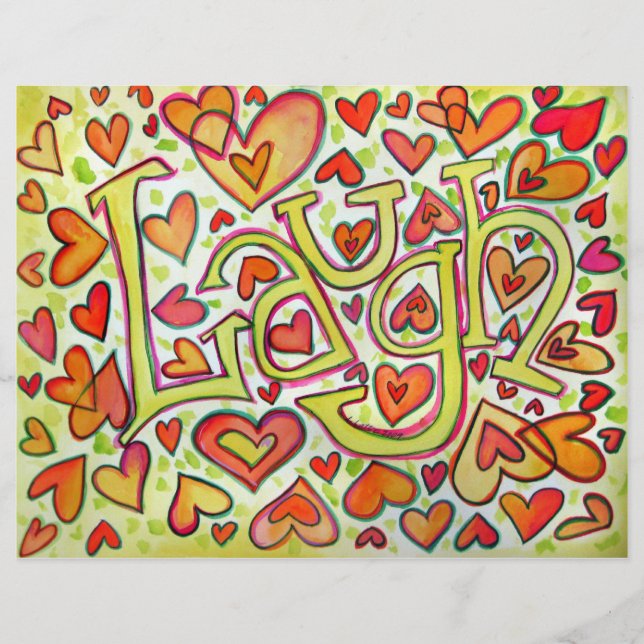 Flyer Laugh Mini Impressão (Frente)