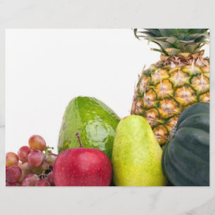 Flyer Layout de Frutas e produtos hortícolas frescos