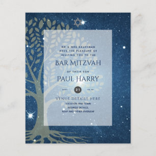 Flyer Leah G Elegante Bar de Música Mitzvah Jewish Torah