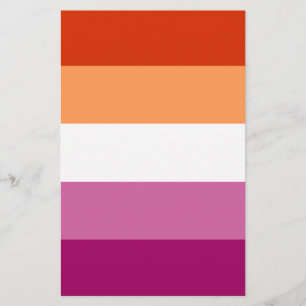 Flyer Lesbian Pride Flag LGBTQ