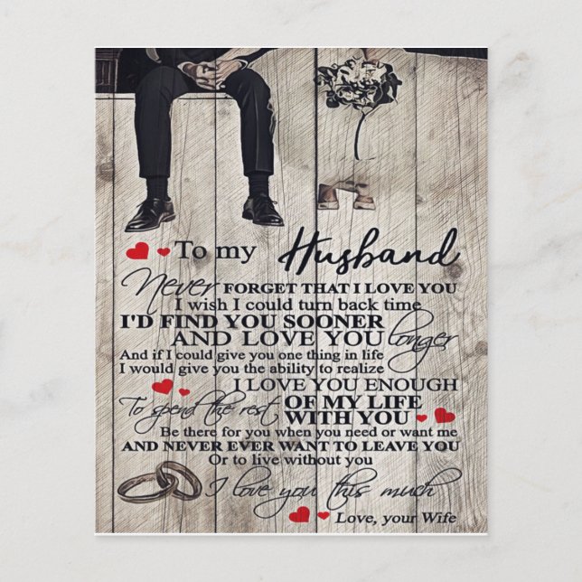 Flyer Letra Coca-a-Marido | Bonito presente (Frente)
