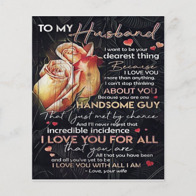 Flyer Letra Coca para Marido | Desdecoração Familiar | (Frente)