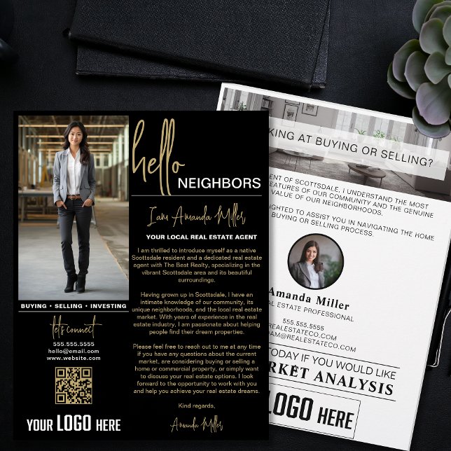 Flyer Letra Imobiliária Imobiliária (Criador carregado)