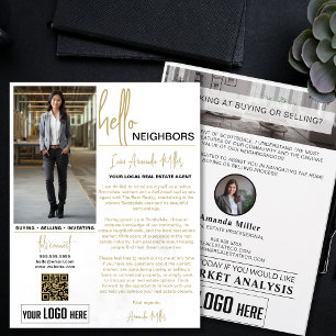 Flyer Letra Imobiliária Imobiliária