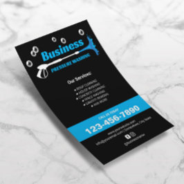 Flyer Limpeza de energia por pressão Casa da lavadora de