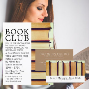 Flyer Linha de Livros Antigos, Publicidade de Clube de L