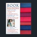 Flyer Linha de Livros, Livro de Escritores Assinando Pub<br><div class="desc">Fileira de Livros,  Livros De Escritores Assinando Folhetos De Publicidade Pela Loja De Cartão de visita.</div>