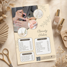 Lista de Preços de Salão de Unhas | Manicure Pedic