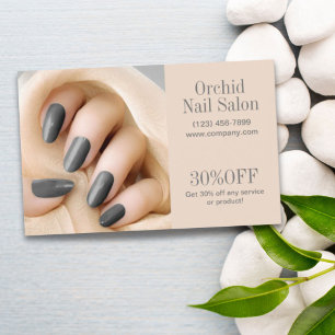 Flyer Listas de Preços de Salão de Unhas SPA Esteticista