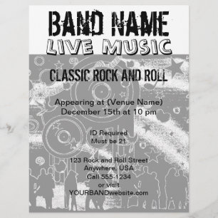 Flyer Live Music Concert   BANDA