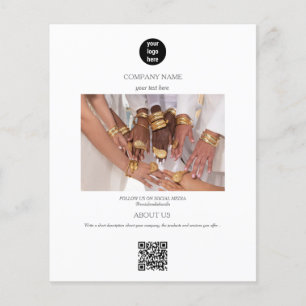 Flyer Logotipo de empresa joalharia Anúncios de Promocio