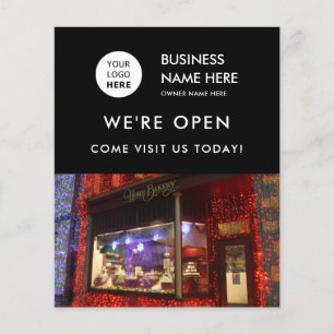 Flyer Logotipo de Foto Personalizado do Compro Panificaç